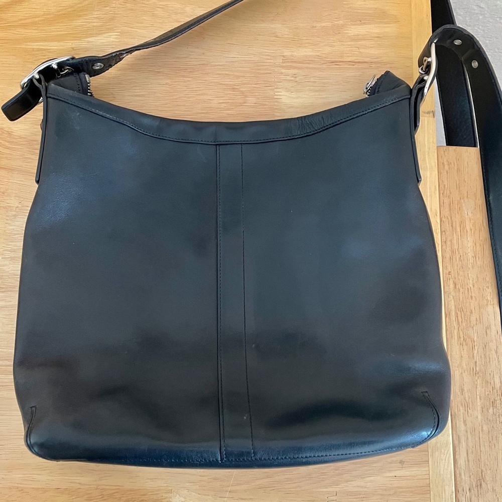 Coach Leather Crossbody Black Bag Classic Capsule Wardrobe